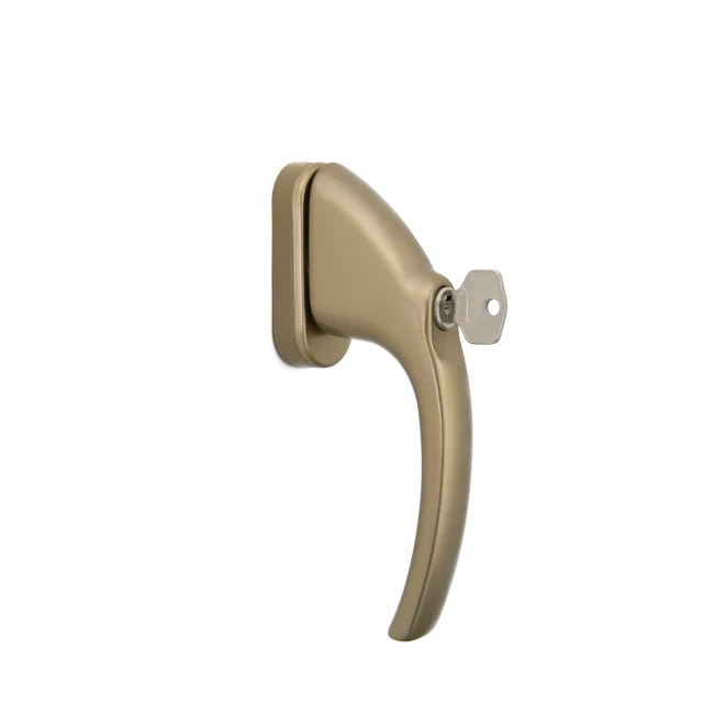 Window handle with a key IE (olive)