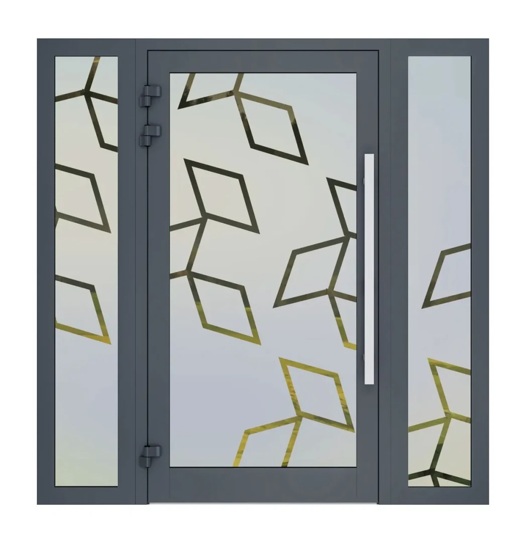 Sandblasted glass example 17