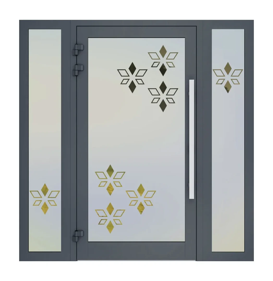 Sandblasted glass example 18