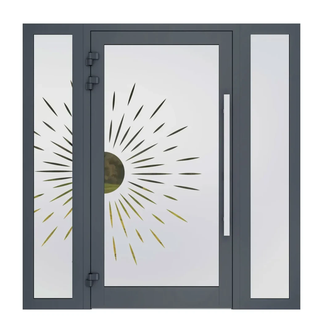 Sandblasted glass example 19