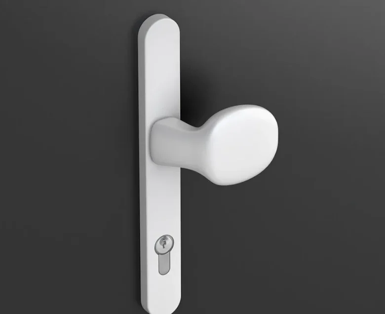 Door knob (white)