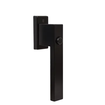 Window handle with a button - Dublin (RAL9005)