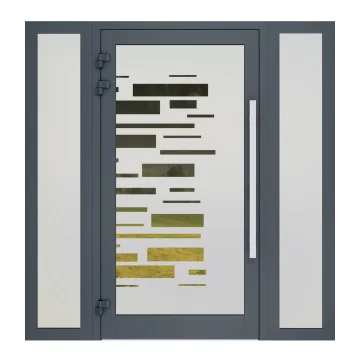 Sandblasted glass example 13