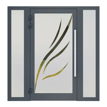 Sandblasted glass example 5
