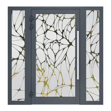 Sandblasted glass example 8